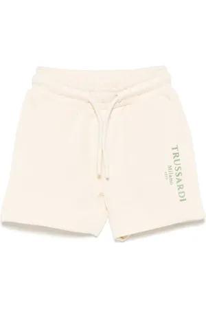 Trussardi Shorts con logo engomado