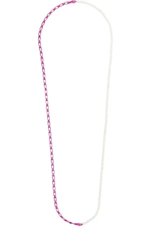 Eera Collar en oro de 18kt con perlas y esmalte