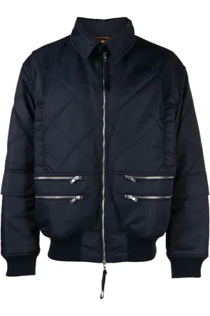 Helmut Lang Chamarra con capitonado de rombos