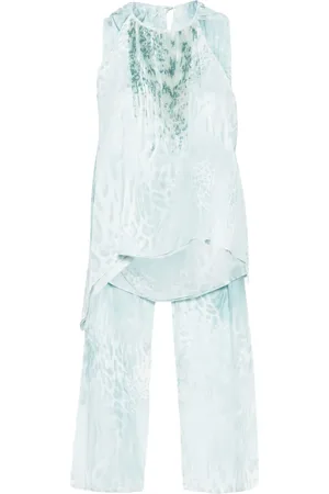 BLUMARINE Top de gasa