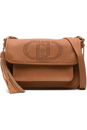 Liu Jo Bolsa crossbody con logo perforado
