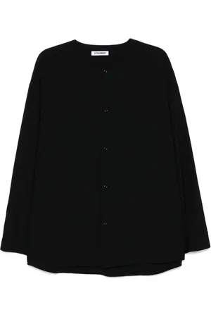 ATTACHMENT Camisa tropical sin cuello