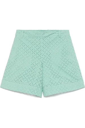 Twin-Set Shorts con aplique del logo