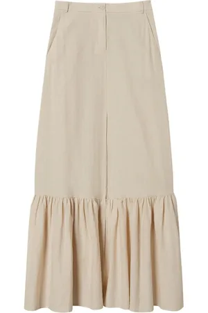 Twin-Set Falda larga con diseño entretejido