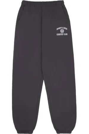 Sporty & Rich Pants con logo estampado
