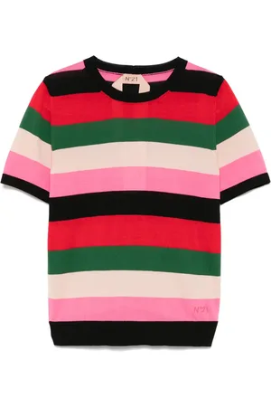 Nº21 Playera con motivo de rayas