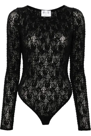 Wolford Body con encaje floral