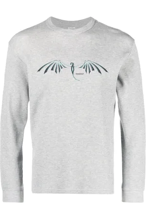 Rassvet Playera de tejido gofrado con logo estampado