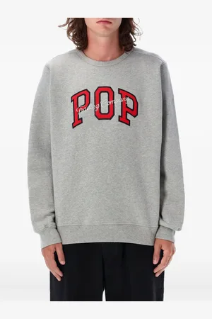 Pop Trading Company Sudadera con logo bordado