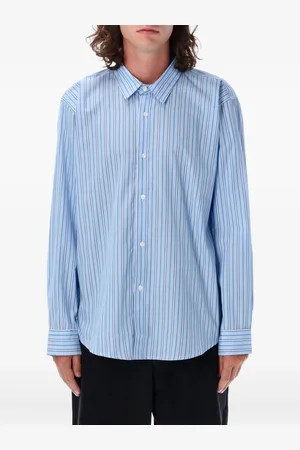 Pop Trading Company Camisa con rayas estampadas