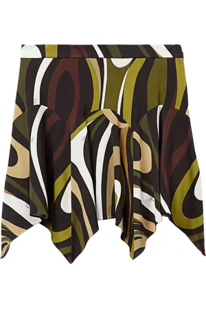 Puccini Falda corta con estampado Marmo