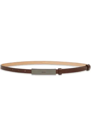 Sportmax Cinturón con logo en la hebilla