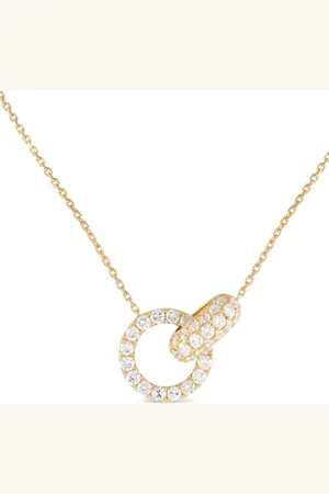 LB Exclusive Collar en oro amarillo de 18kt con diamante de archivo
