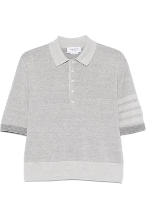 Thom Browne Playera tipo polo con motivo 4-Bar