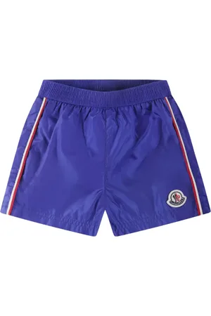 Moncler Shorts de playa con parche del logo