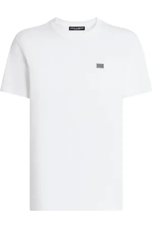 Dolce & Gabbana Playera con placa del logo