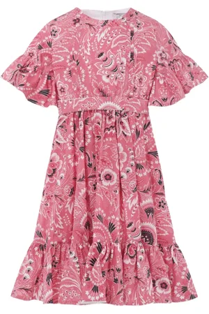 Etro Vestido con estampado de cachemira