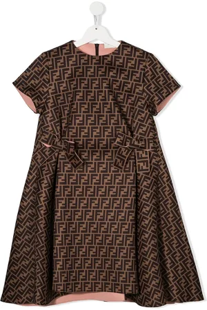 Fendi Vestido con motivo FF