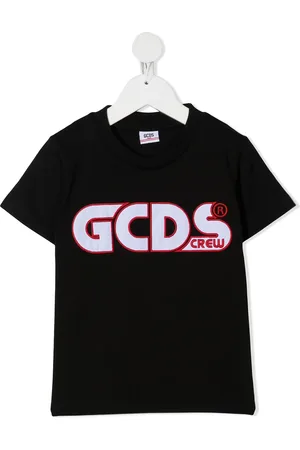 GCDS Playera con logo bordado