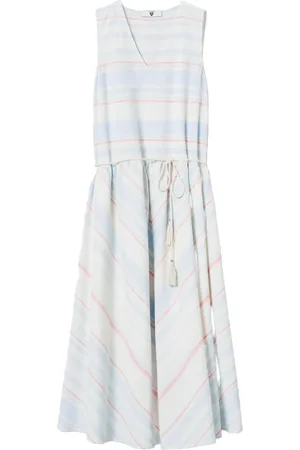 Twin-Set Vestido con motivo de rayas