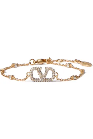 VALENTINO GARAVANI Pulsera VLogo Signature con cristal