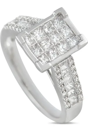 LB Exclusive Anillo en oro blanco de 14kt