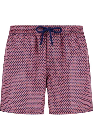 Boggi Milano Shorts de playa con estampado geométrico