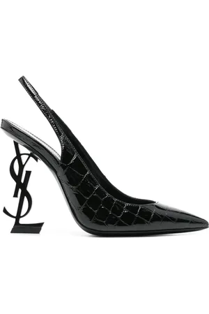 Saint Laurent Zapatillas con tacón de 100mm