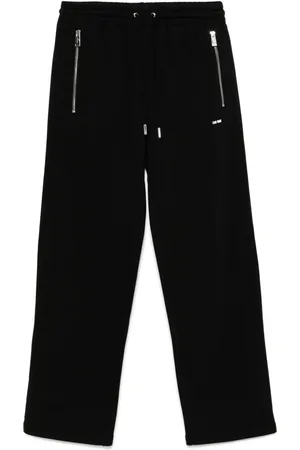 TEAM WANG design Pantalones rectos de tela de jersey The Original