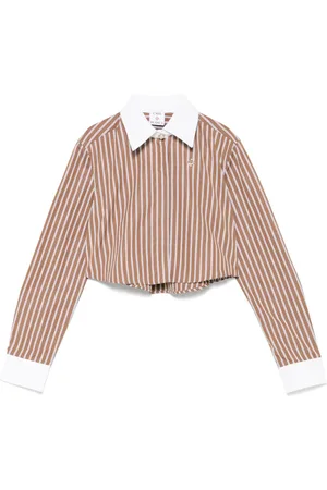 Casablanca Camisa con rayas estampadas