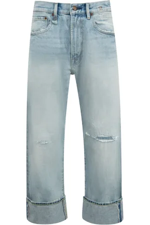 R13 X-boyfriend jeans con bolsillos