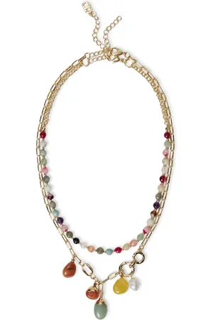 Twin-Set Collar con detalle de mostacillas