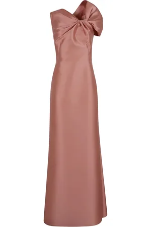 Alberta Ferretti Vestido de fiesta con hombros asimétricos