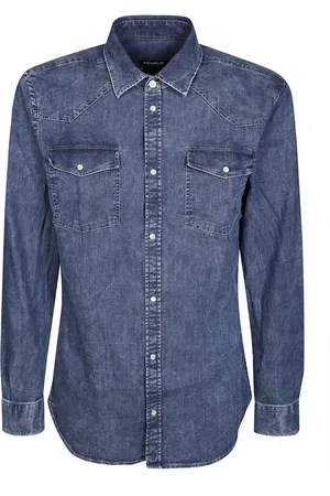 Dondup Camisa con efecto lavado