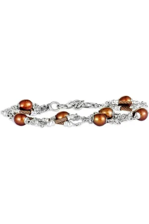 Charriol Pulsera con detalle de perlas de archivo