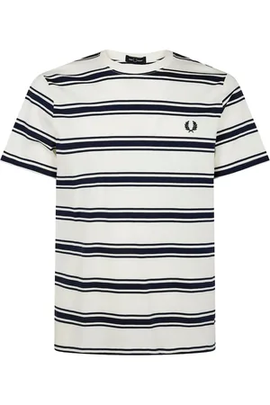 Fred Perry Playera con motivo de rayas