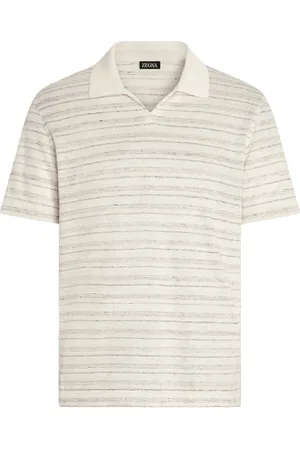 Ermenegildo Zegna Playera tipo polo de seda