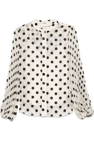 ZIMMERMANN Blusa con moño en el cuello