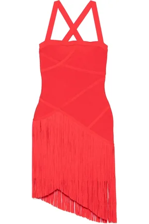 Hervé Léger Vestido midi Josephine