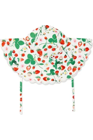 Molo Gorro de pescador con fresas estampadas