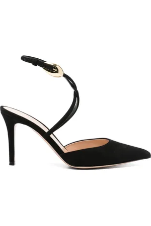 Gianvito Rossi Zapatillas de gamuza con tacón de 90mm
