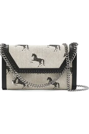 Stella McCartney Bolsa crossbody Falabella Horse mini