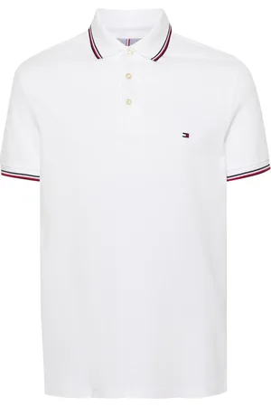 Tommy Hilfiger Playera tipo polo con logo bordado