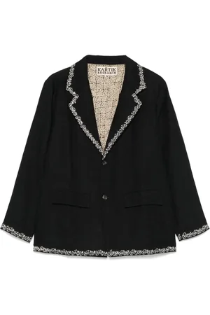 Kartik Research Blazer con detalles bordados