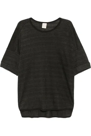 JAN JAN VAN ESSCHE Playera manga corta con rayas estampadas