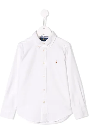 Ralph Lauren Camisa con logo bordado