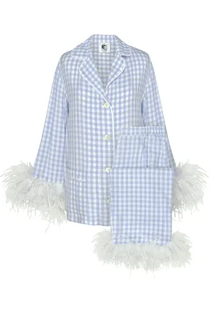 Sleeper Pijama con motivo de cuadros gingham