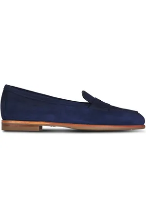 santoni Mocasines de gamuza