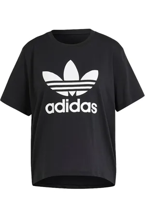 adidas Playera Adicolor trefoil Black