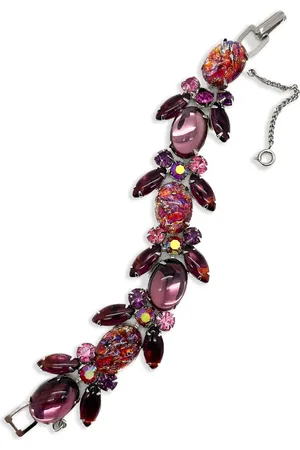 JENNIFER GIBSON JEWELLERY Pulsera de coctel de x WEISS 1950